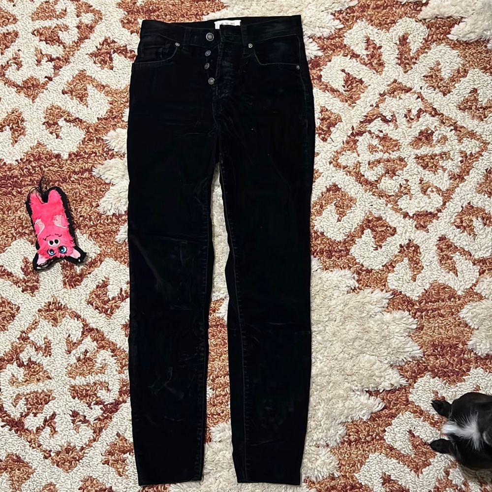 Free people velvet pants